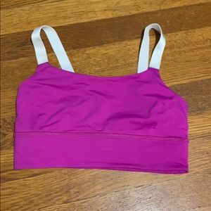 Lululemon Both always Bra pink size 6